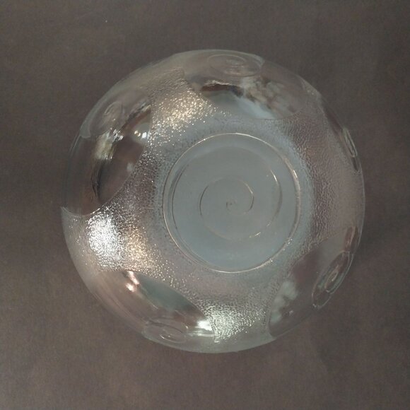 Holmegaard Michael Bang Rough Wave Pattern Bowl Glastronomi Line 1975 - Picture 3 of 8